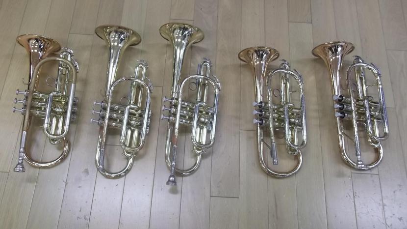 古くてピストンが動きにくいトランペット‥。吹きやすい楽器で上手になりたい!