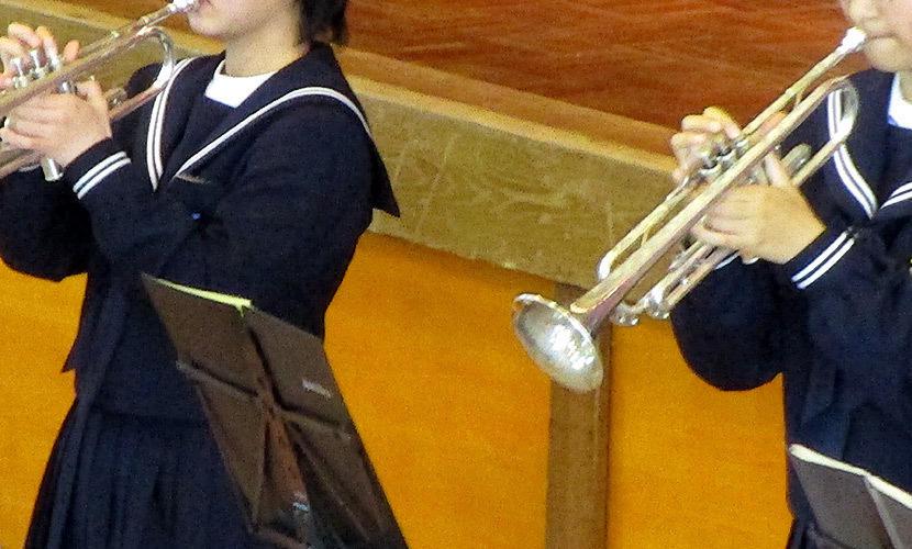 トランペットをそろえて大人数で吹いてみたい!