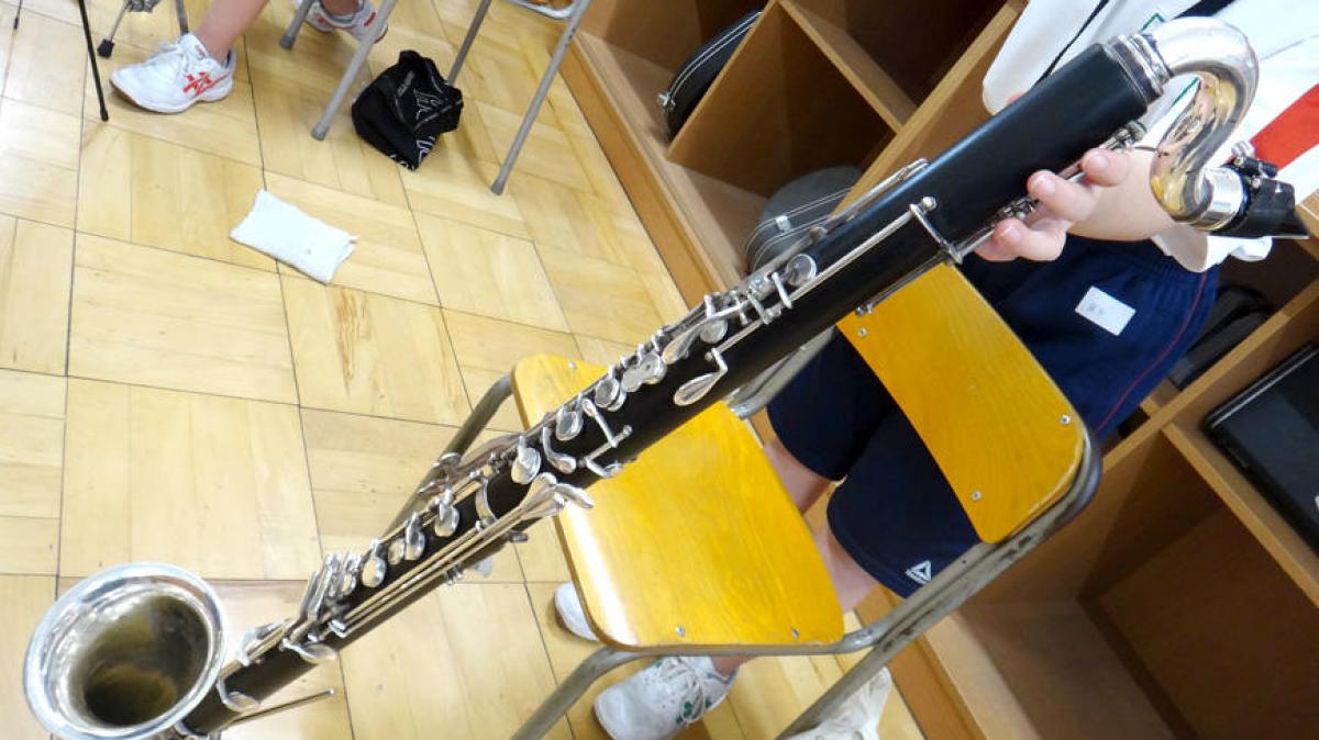 バスクラリネット】時代物の楽器たちは音も出にくくもう限界 
