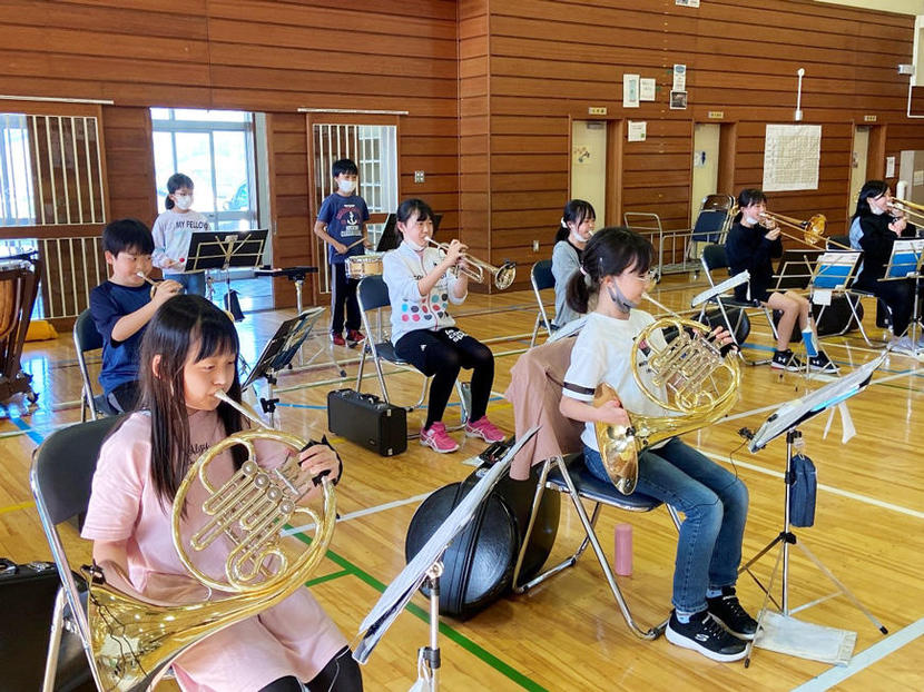 綺麗なホルンで演奏し、「できた!」「楽しい!」を増やしたい!