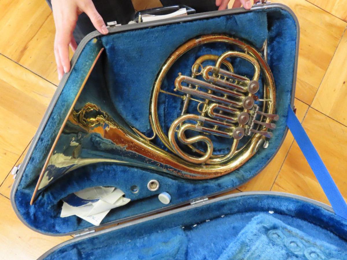 フルダブルホルン】新入部員とともにホルンの美しいハーモニーを響かせ