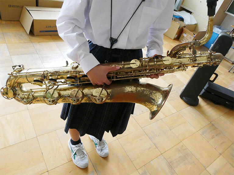 【バリトンサックス】募集中！少しでもきれいな楽器で演奏したいです！