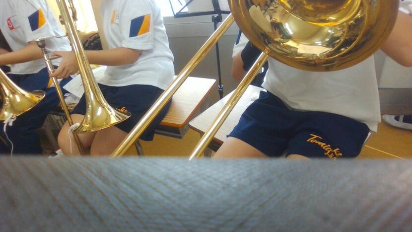 【バストロンボーン】金属疲労で割れています