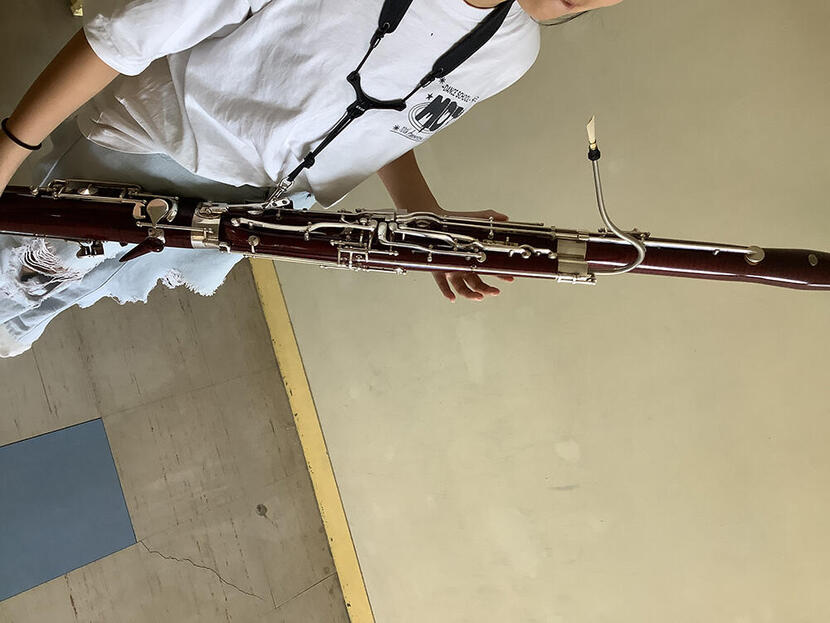 【ファゴット】学校で所有しているものは１台もありません