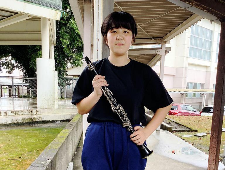 【鹿児島県鹿屋市】私達の学校にクラリネットを寄附して下さり、ありがとうございます