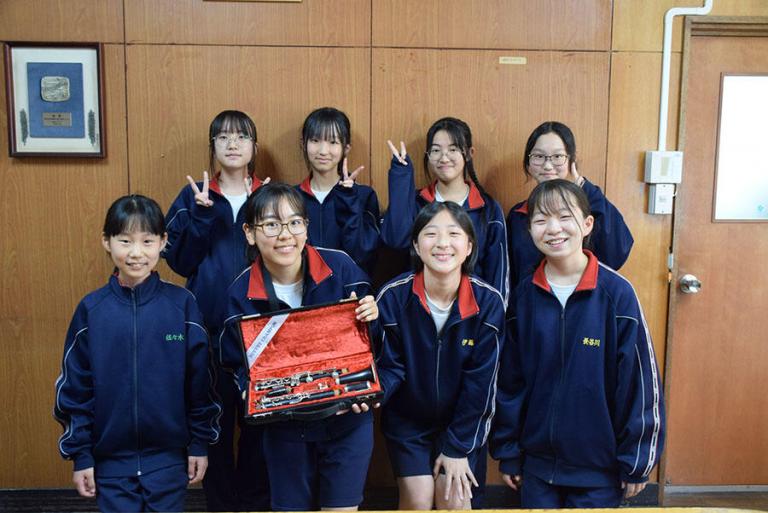 【東京都調布市】クラリネットを寄贈くださり、誠にありがとうございました。