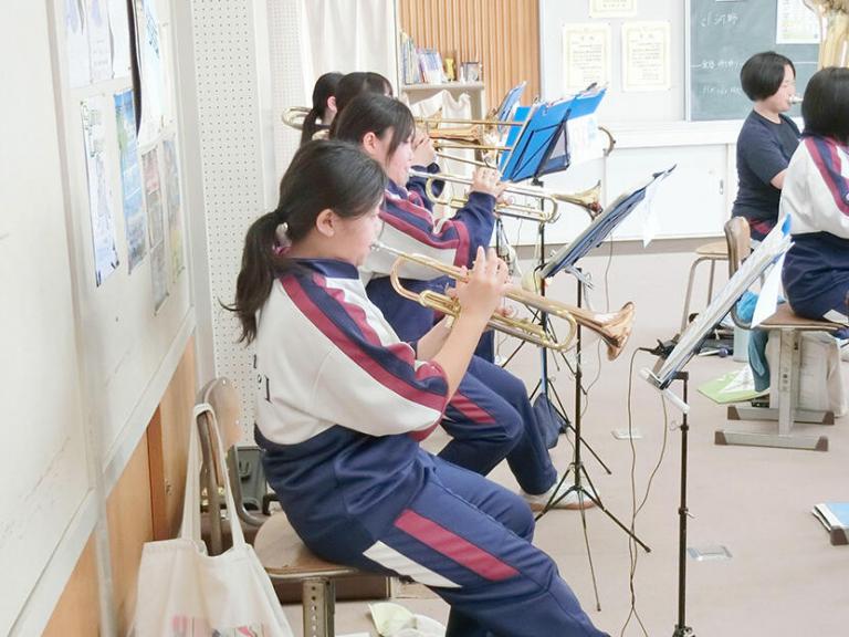 【茨城県笠間市】トランペットを寄付してくださりありがとうございます