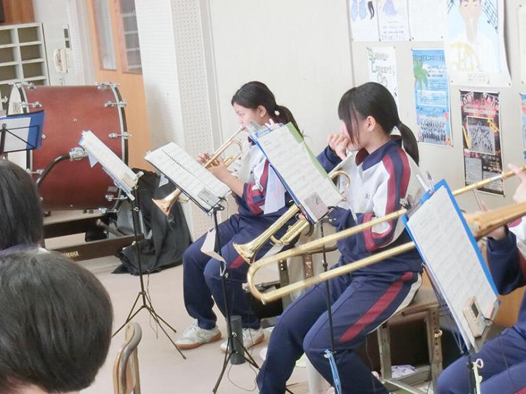 【茨城県笠間市】トランペットを寄付してくださりありがとうございます