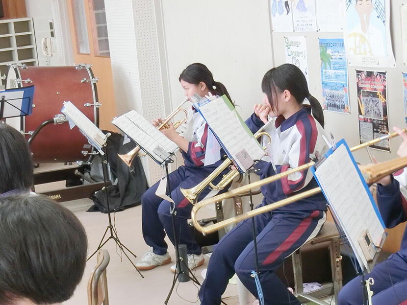 【茨城県笠間市】トランペットを寄付してくださりありがとうございます