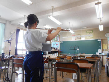 【埼玉県川越市】フルートをご寄贈いただき、ありがとうございます