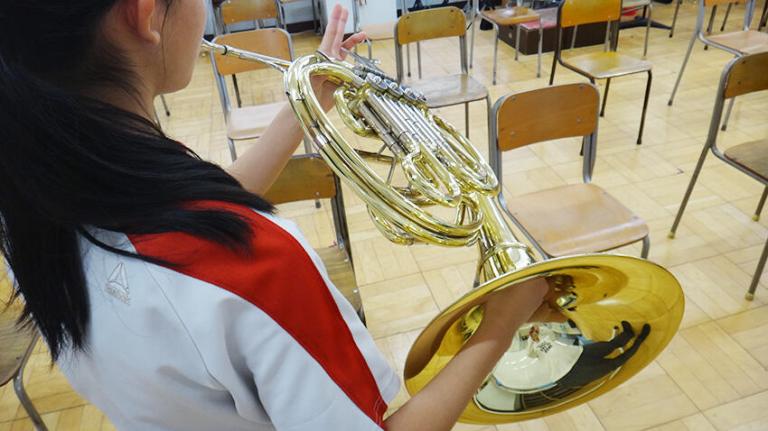 【埼玉県川越市】ホルンを寄付してくださり、誠にありがとうございます