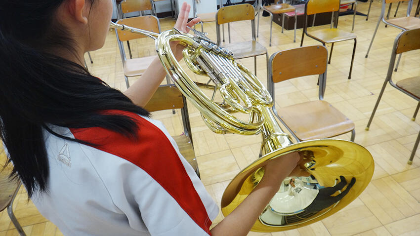 【埼玉県川越市】ホルンを寄付してくださり、誠にありがとうございます