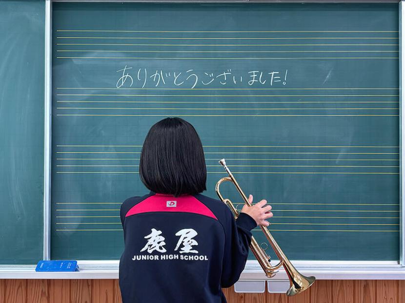【鹿児島県鹿屋市】素敵なトランペットを寄贈していただき、誠にありがとうございます