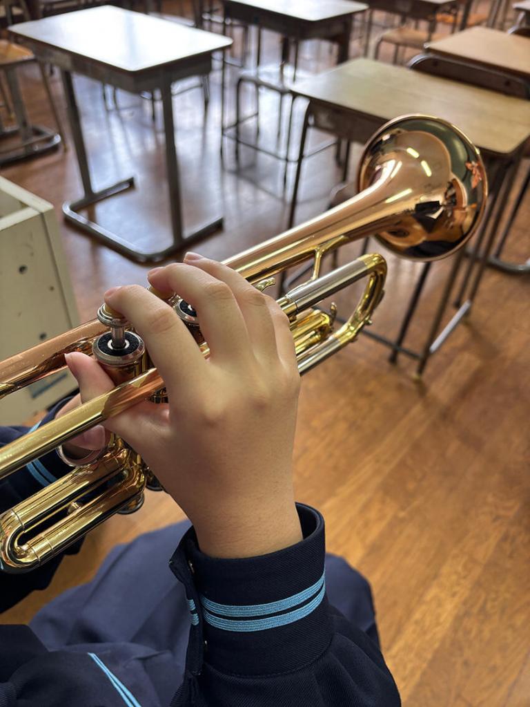 【鹿児島県鹿屋市】とても綺麗で素敵なトランペットをご寄贈くださりありがとうございました