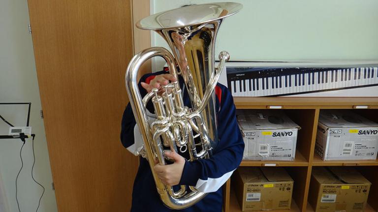 【埼玉県川越市】ユーフォニアムを寄付してくださり誠にありがとうございます