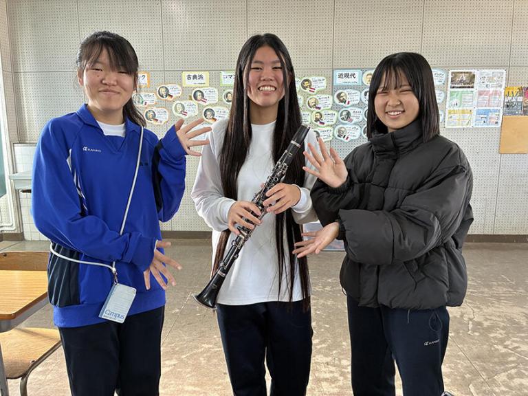 【大阪府堺市】貴重な楽器をいただき、ありがとうございました